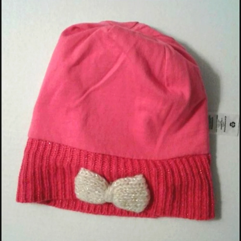 Disney Minnie Hot Pink Cozy Beanie with Bow